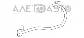 Трубка кондиціонера компресор-пічка друга Mercedes W164 ML X164 GL
