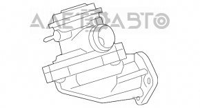 Клапан ЄДР правий Mercedes W221 S500 S550 M273 5.5