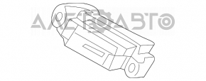 Датчик подушки безпеки задній лев Mercedes W211 E350