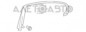 Накладка двері внутрішня верхня зад прав Lexus LS460 LS600h 07-12 черн