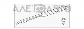 Уплотнитель крыла капот-крыло правый Lexus LS460 LS600h 07-12