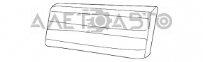 Заглушка протитуманна фара втф права Mazda CX-7 06-09