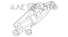 Трапеция дворников с моторчиком задняя Mazda CX-7 06-09