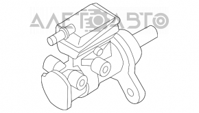 Головний гальмівний циліндр з бачком Mazda CX-7 06-09