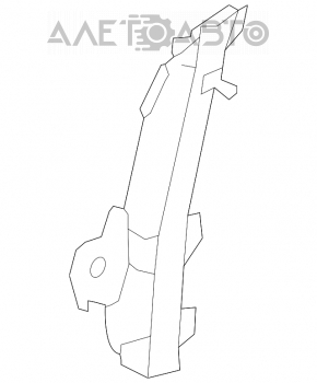 Стеклоподъемник механизм передний правый Nissan Leaf 13-17