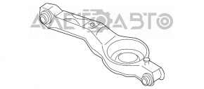 Важіль нижній під пружину задній правий Mazda3 2.3 03-08