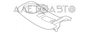 Накладка шифтера КПП с кнопкой ручника Nissan Leaf 11-12
