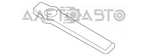 Эмблема надпись ZeroEmission инвертера Nissan Leaf 11-12