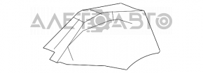 Накладка щитка приборов верхнего Nissan Leaf 13-17 серая