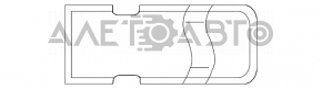 Эмблема TOYOTA крышки багажника Toyota Camry v40 07-11