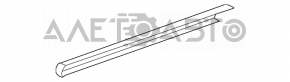 Молдинг двері-скло центральний передній правий Infiniti FX35 FX45 03-08
