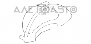 Накладка щитка приборов основного Nissan Leaf 11-12