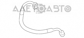 Трубка кондиционера (железо/резина) Nissan Versa 1.8 10-12