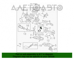 Актуатор моторчик привод печки вентиляция Mazda6 03-08