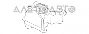 Клапан системы охлаждения Toyota Prius 20 04-09