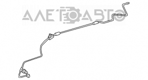 Трубка кондиционера (длинная, железо) Toyota Solara 2.4 04-08