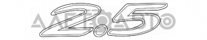 Эмблема mazdaspeed крышки багажника Mazda3 MPS 09-13