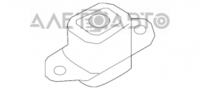 Подушка двигателя левая Nissan Versa 1.8 10-12