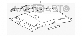 Обшивка потолка Toyota Camry v40 беж без люка