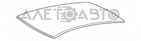 Крыша металл Toyota Camry v40 на кузове