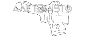 Подрулевой переключатель прав Toyota Sienna 04-10