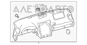 Торпедо передняя панель без AIRBAG Lexus IS250 IS300 IS350 06-13