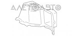 Обшивка арки левая Lexus RX300 98-03