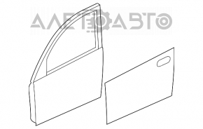 Дверь голая передняя левая Mazda3 MPS 09-13