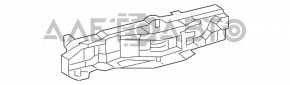 Механизм ручки двери задней правой Mercedes W211