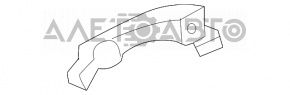 Ручка двери внешняя передняя лев Lexus ES300 ES330