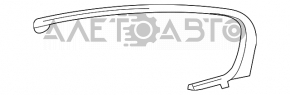 Молдинг двери верхний хром задний правый Lexus GS300 GS350 GS430 GS450h 05-11