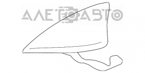 Антенна плавник Chevrolet Cruze 16-текстура