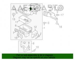 Расходомер воздуха Ford Escape MK3 13-19 2.5