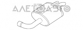 Глушитель задняя часть, бочка левая Nissan Altima 19- 2.5 fwd