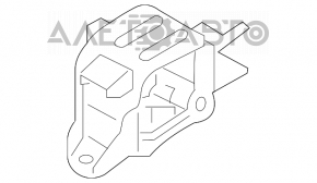 Подушка двигателя левая Hyundai Elantra AD 17-20 2.0 акпп