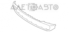 Накладка нижней решетки переднего бампера Mini Cooper S Clubman R55 11-14 рест