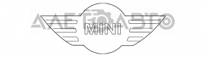 Емблема капота Mini Cooper Clubman R55 07-14 новий OEM оригінал