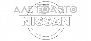 Эмблема Nissan крышки багажника Nissan Sentra 13-19