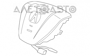 Подушка безопасности airbag в руль водительская Acura MDX 07-13