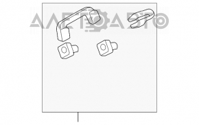Ручка стелі права Acura MDX 07-13