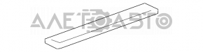 Накладка порога передняя правая внешн Acura MDX 07-13 черная, с хромированной накладкой, коррозия