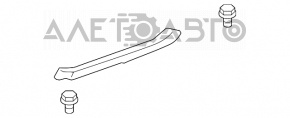 Накладка порога задняя правая внутр Acura MDX 07-13 черная