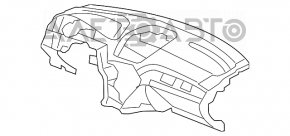 Торпедо передняя панель без AIRBAG Acura MDX 07-13 черн, слом каркас, тычка
