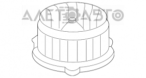 Мотор вентилятор печки Acura MDX 07-13