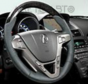 Кермо голий Acura MDX 07-13 чорна шкіра, подряпини