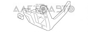 Бризговики задній лівий Acura MDX 07-13