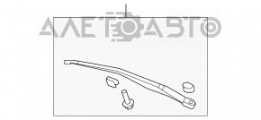 Поводок дворніка лев Acura MDX 07-13