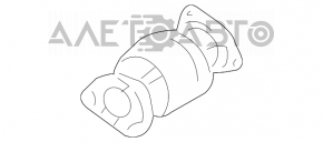 Каталізатор задній Acura MDX 07-13
