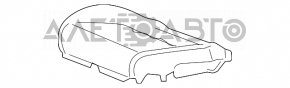 Водительское сидение Acura MDX 07-13 без airbag, кожа черн