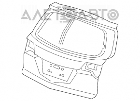 Дверь багажника голая Acura MDX 07-13